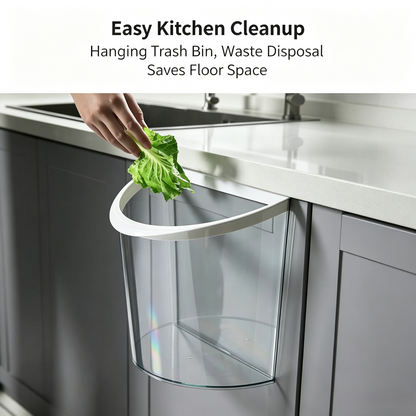 Over-Cabinet Hanging Kitchen Trash Bin