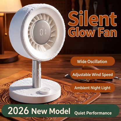 Silent RGB Ambient Light Desktop Circulation Fan