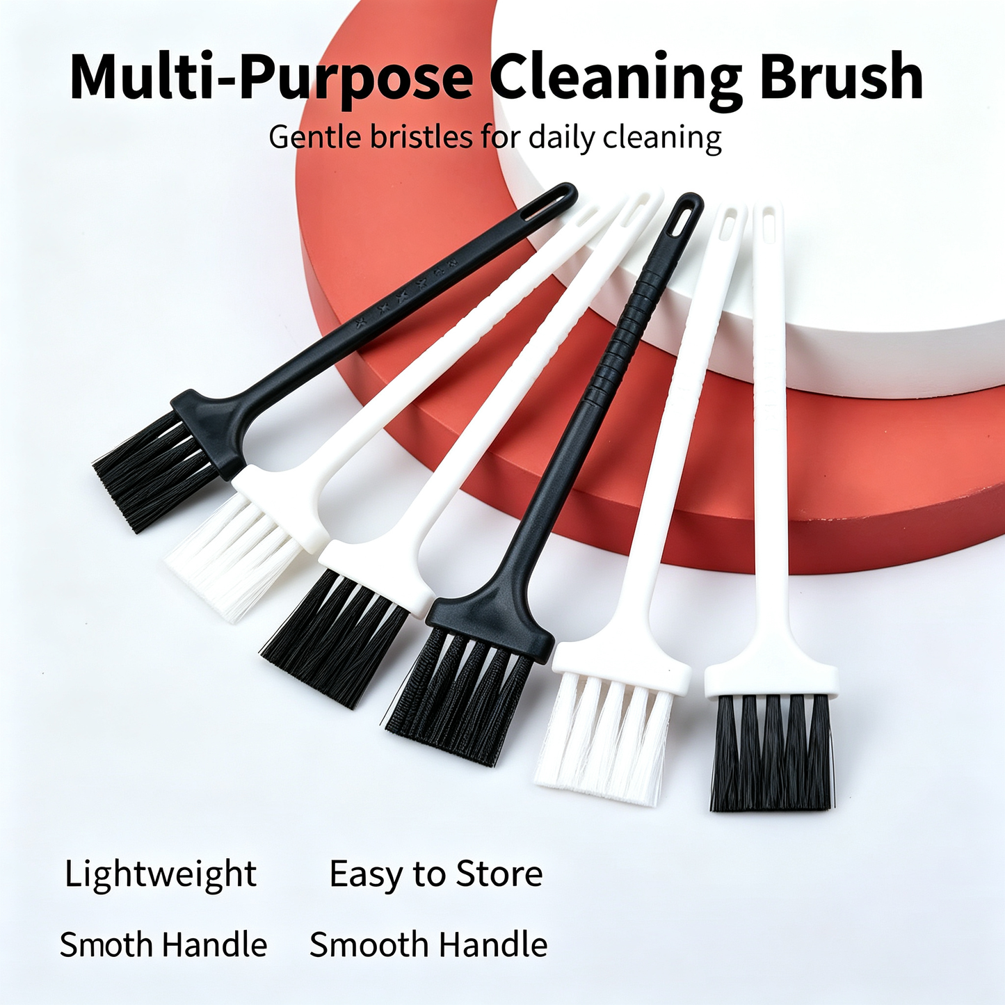 Multi-Purpose Soft Bristle Cleaning Brush