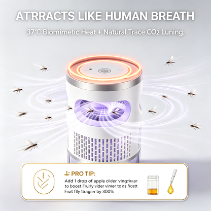 Smart Temperature Control Mosquito Trap - Safe for Baby & Pets