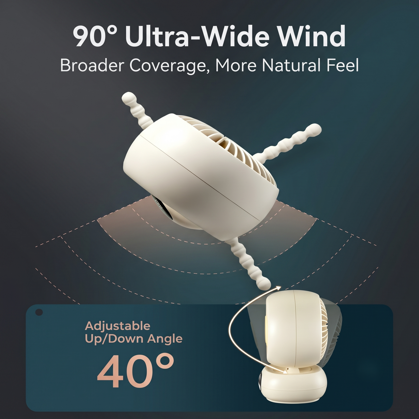 All-in-One Stroller Baby Fan with Night Light &amp; Lullabies